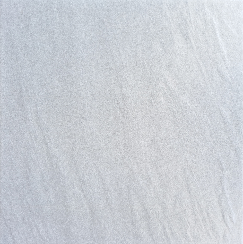 Carreau en grès cérame mat, subtilement texturé, couleur gris clair 30x30